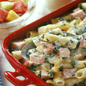 Ham & Rigatoni Casserole