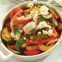 Roasted Vegetables with Feta Cheese