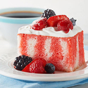 Summer Berry Poke Cake